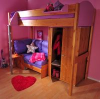 Stompa Casa 10 High Sleeper Bed