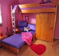 Stompa Casa 10 Highsleeper Bunk Bed