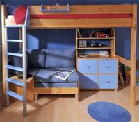 Stompa Casa 5 High Sleeper with Sofa Bed