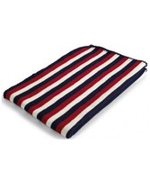 Striped Knitted Blanket