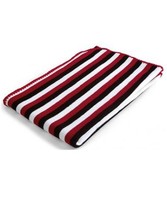 Striped Knitted Blanket