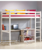 Thuka Whitewash High Sleeper