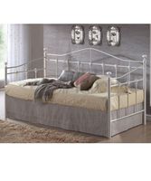 Torino 3ft Cream Metal Daybed