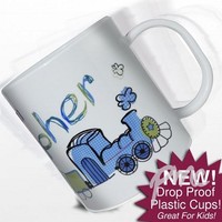 Train Plastic Cup