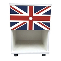 Union Jack Bedside Chest