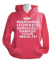 Warning horses seriously damage your wealth