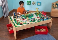 Waterfall Mountain Train Set and Table