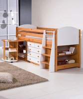 White Cabin Bed Set