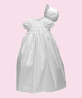 White Christening Dress & Bonnet