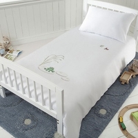 White Cot/Bed Duvet Set