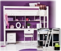 White Pine Basic Highsleeper Bed