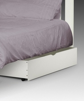 White Underbed Drawers