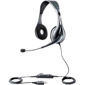 Jabra UC VOICE 150 duo Binaural Head-band Grey headset