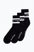 HYPE 3 PACK BLACK MEN