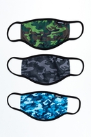 HYPE 3X ADULT CAMO LOVE FACE MASK SET