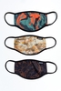 HYPE 3X ADULT DUNES CAMO FACE MASK SET