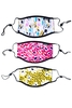 HYPE 3X ADULT FLORAL FACE MASK