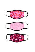 HYPE 3X ADULT TIGER WOMENS FACE MASK SET