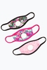 HYPE 3X KIDS PINK POOL FACE MASK SET