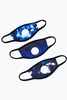 HYPE 3X KIDS SPLAT GALAXY FACE MASK FILTER