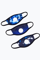 HYPE 3X KIDS SPLAT GALAXY FACE MASK FILTER
