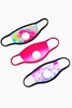 HYPE 3X KIDS TIE DYE UNICORN FACE MASK FILTER