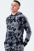 HYPE ACID WASH OVERSIZED SCRIBBLE MEN