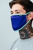 HYPE ADULT BLUE & LIGHT BLUE FACE MASK