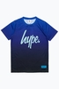 Hype All The Blues Fade Kids T-Shirt Size 13