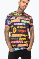 Hype American Oil Mens Multi T-Shirt Size X-Small