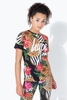 Hype Animal Chain Script Kids Multi T-Shirt Size 11/12Y
