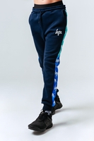 HYPE AQUA DRIPS REPEAT LOGO PANEL KIDS JOGGERS