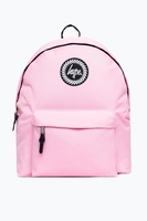 Hype Baby Pink Badge Backpack School Bag