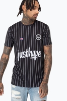 Hype Baseball Mens Black T-Shirt Size Medium