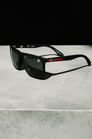 Hype Black Bold Text Sunglasses