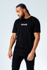 Hype Black Box Logo Mens T-Shirt Size Large