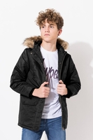 HYPE BLACK CLASSIC KIDS PARKA JACKET
