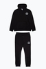 Hype Black Crest Kids Hoodie & Jogger Set Size 7/8Y