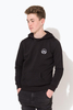 Hype Black Crest Kids Pullover Hoodie Size 5-6
