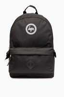Hype Black Crest Midi Backpack School Bag