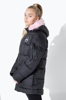 Hype Black Explorer Kids Jacket Size 3-4