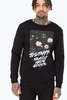 Hype Black Family Made Mens Crew Neck Size X-Large