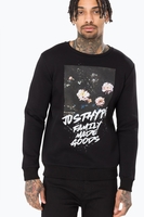 Hype Black Family Made Mens Crew Neck Size X-Large