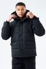 HYPE BLACK HOOD KIDS PUFFER JACKET