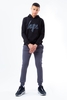 HYPE BLACK HOODIE AND CHARCOAL KIDS JOGGER SET