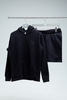 Hype Black Kids Pullover Hoodie & Shorts Set Size 5/6Y