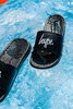 Hype Black Kids Sliders Size JNR04