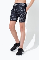 Hype Black Line Camo Kids Shorts Size 5-6