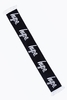 Hype Black Mono Script Scarf