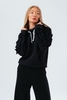 HYPE BLACK RUFFLE WOMEN
